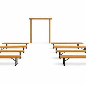 Ceremony Bundle - 8 Benches
