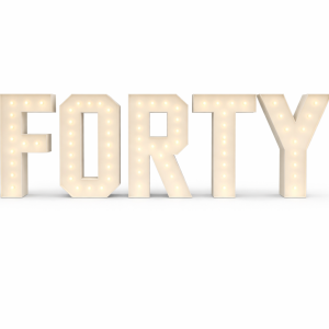 1.2m HUGE Light Up - FORTY