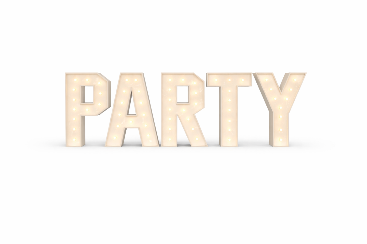 1.2m HUGE Light Up - PARTY