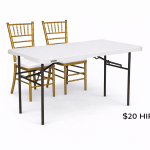 Signing Tables with Chairs - Options